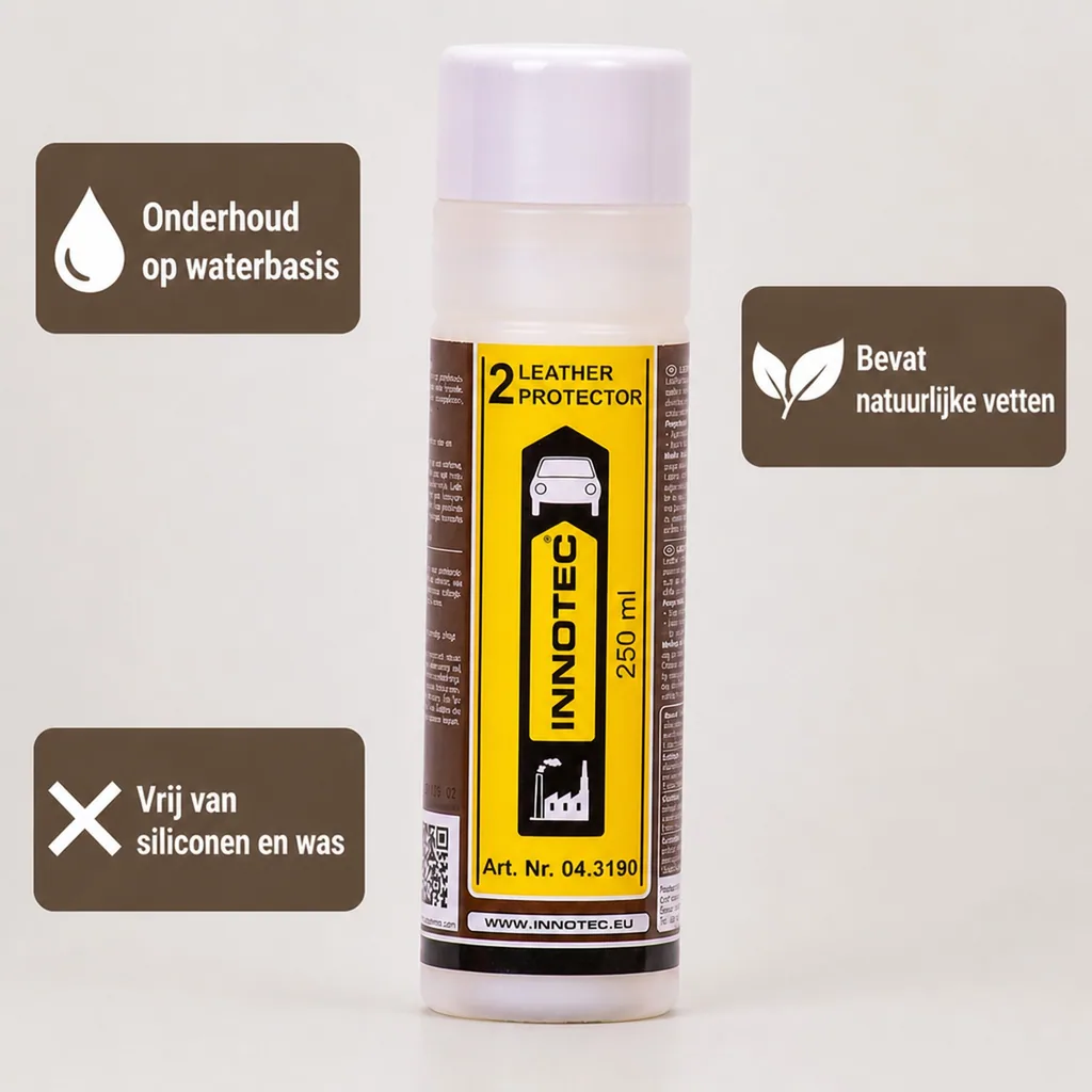 Lederbeschermer, Leder onderhoud, Leder verzorging, Leder bescherming, Leder impregneren, Leder behandelen, 250 ml