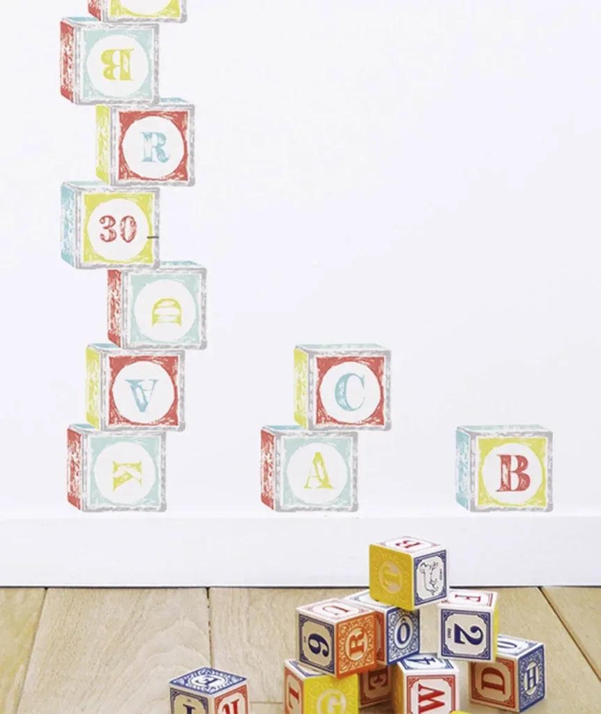 Lilipinso sticker letter op speelkubus Z