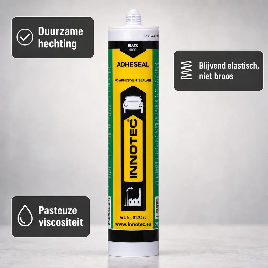 Vijverfolielijm, 290 ml zwart, lijm voor vijverfolie, vijverfolie plakken