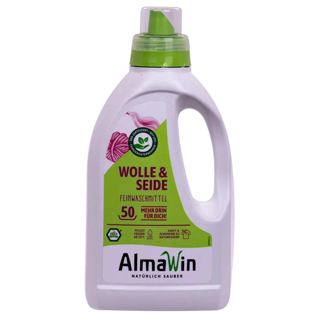 Wolwasmiddel 750 ml, Wasmiddel wol en zijde, voor ca. 50 wasbeurten