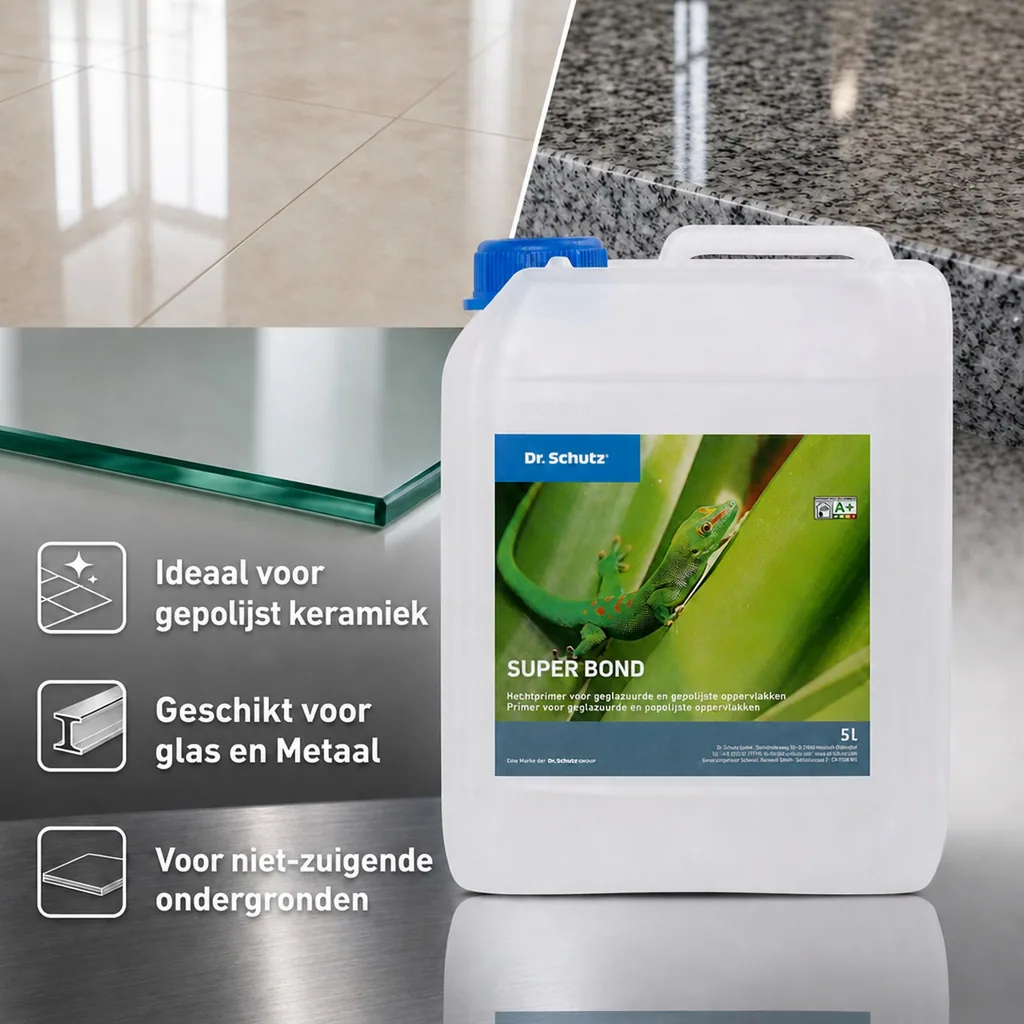Hechtprimer keramische tegels, 5 Liter, Haftvermittler voor gladde vloeren