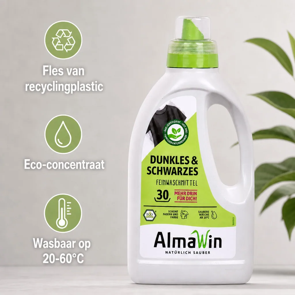 Wasmiddel zwart, wasmiddel donkere was, 750 ml