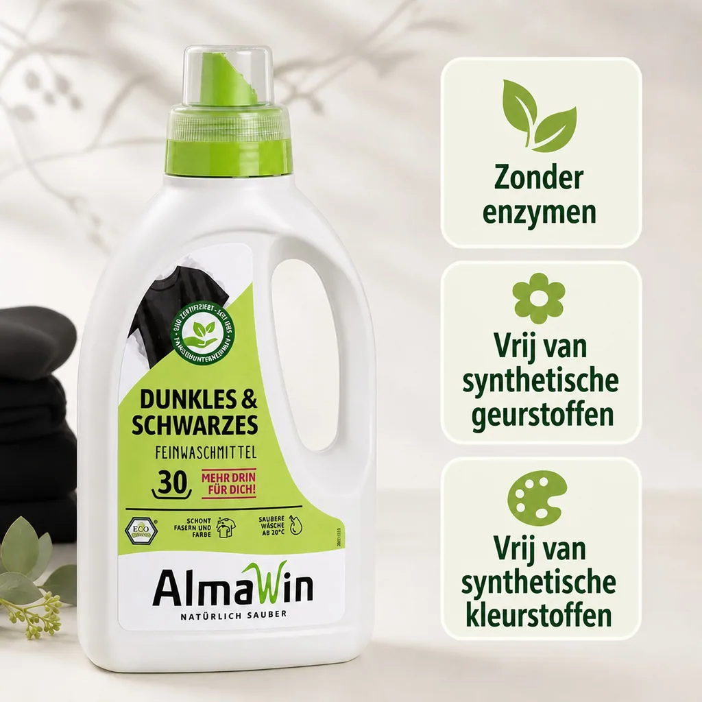 Wasmiddel zwart, wasmiddel donkere was, 750 ml