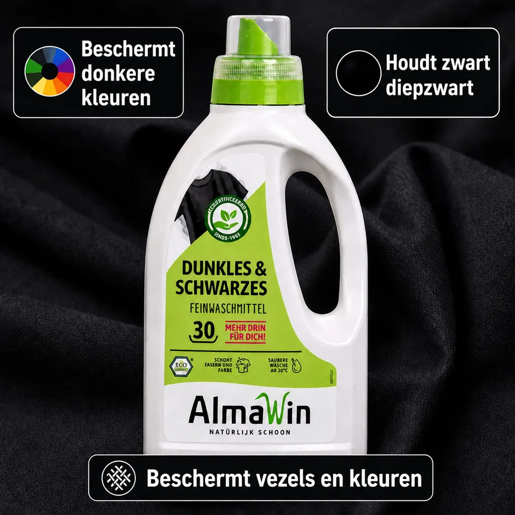 Wasmiddel zwart, wasmiddel donkere was, 750 ml