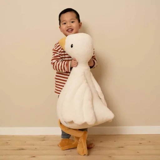 Little Dutch knuffel gans "Little Goose" echt groot