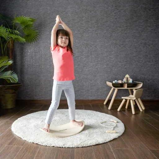 Plan Toys balanceerplank hout naturel