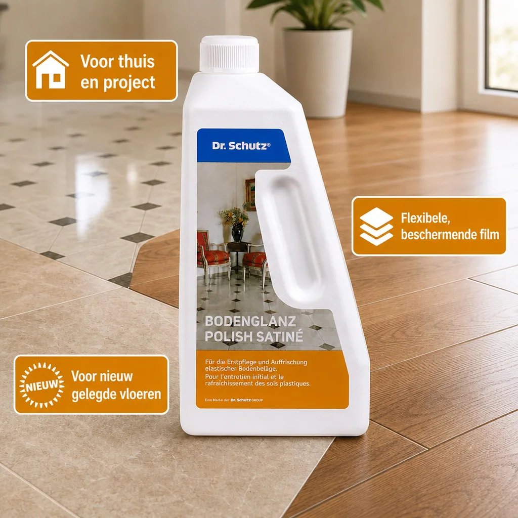 Vloerreiniger, Vloer glans reiniger 750ml voor 15m², Glansreiniger vloer, Vloeronderhoud