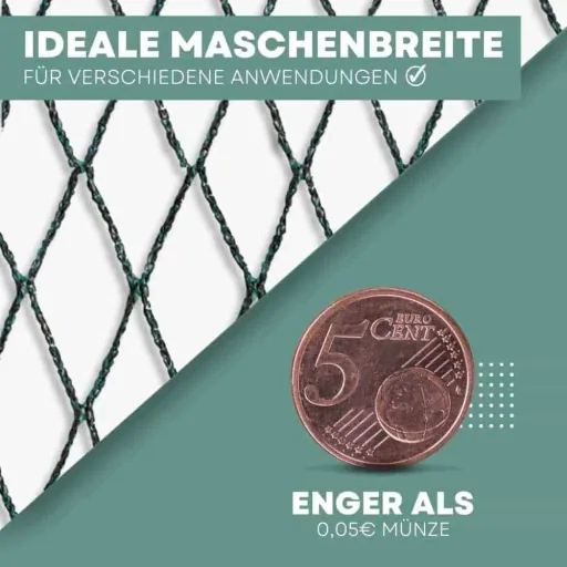 Vijvernet 3x6m (18m²) - Bescherm uw vijver tegen bladeren en reigers