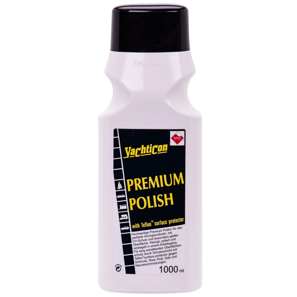 Boot polijsten, Premium Polish met Teflon surface protector, boot poetsen