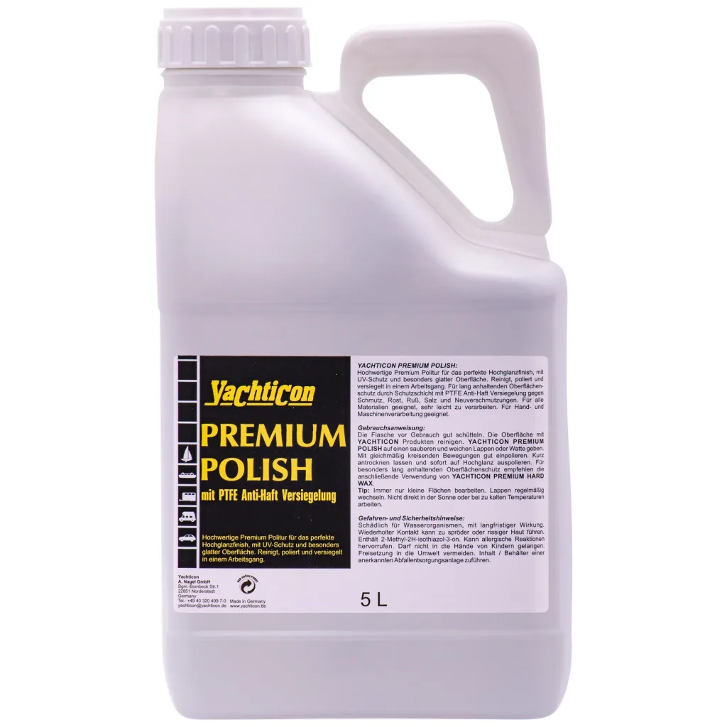 Boot polijsten, Premium Polish met Teflon surface protector, boot poetsen