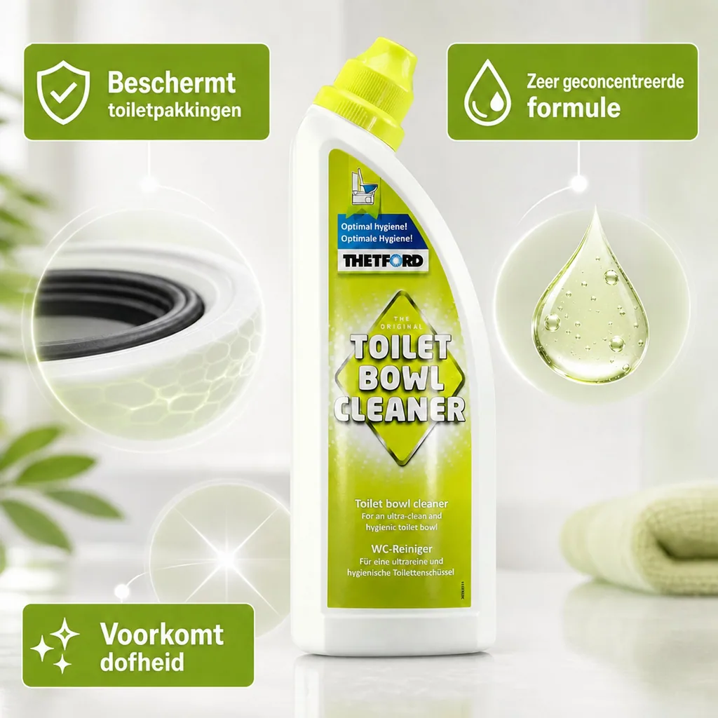 Toiletpot reiniger, 750 ml, WC reiniger, sanitair vloeistof