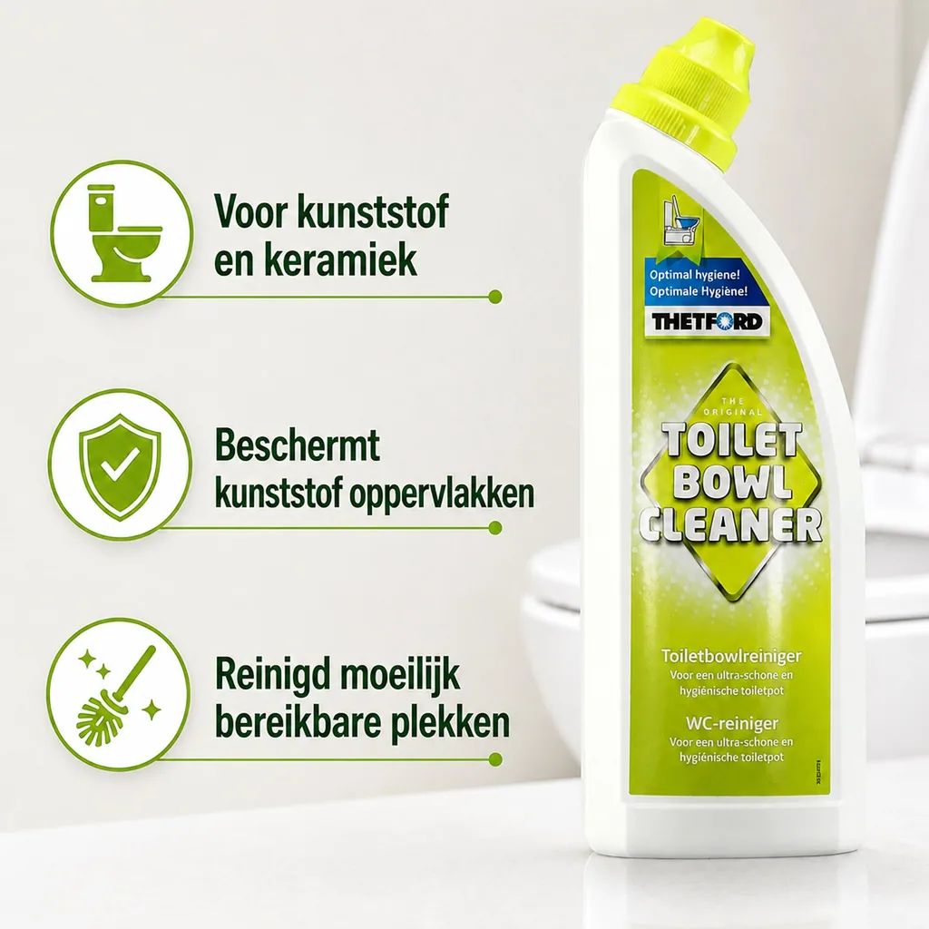Toiletpot reiniger, 750 ml, WC reiniger, sanitair vloeistof