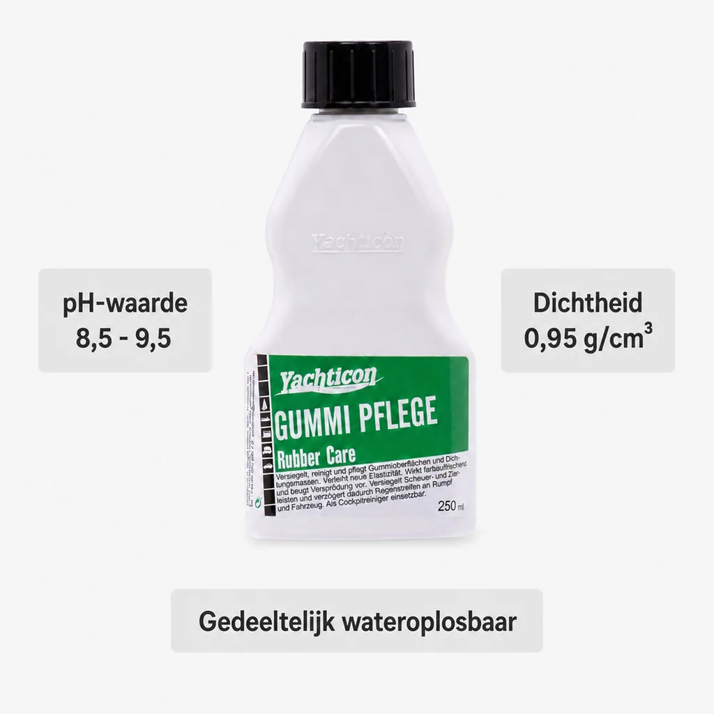Rubber onderhoud, rubber verzorging, rubber bescherming, 250 ml