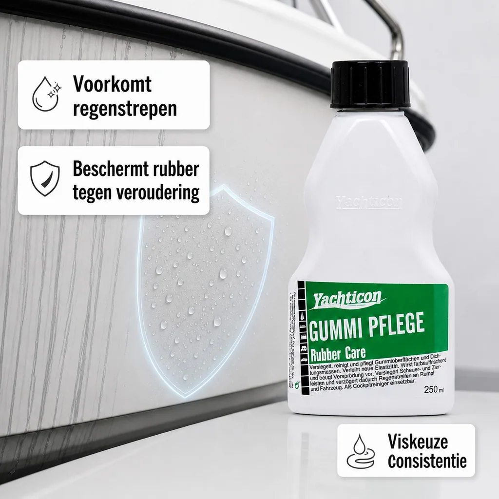 Rubber onderhoud, rubber verzorging, rubber bescherming, 250 ml