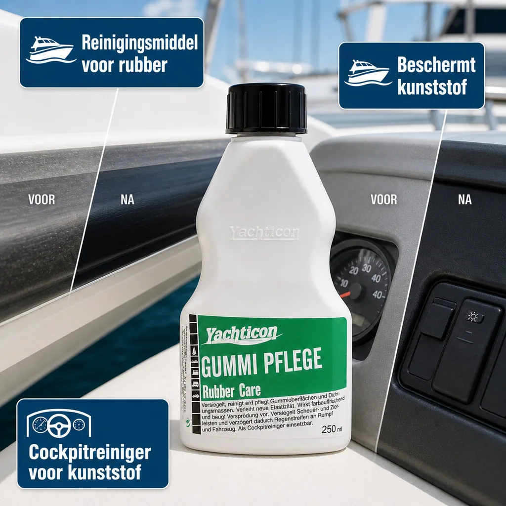 Rubber onderhoud, rubber verzorging, rubber bescherming, 250 ml