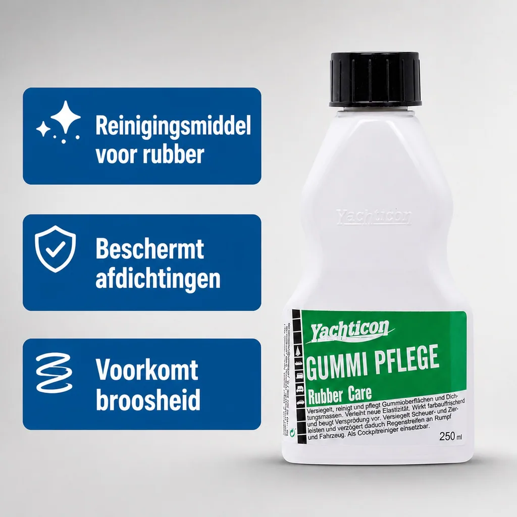 Rubber onderhoud, rubber verzorging, rubber bescherming, 250 ml