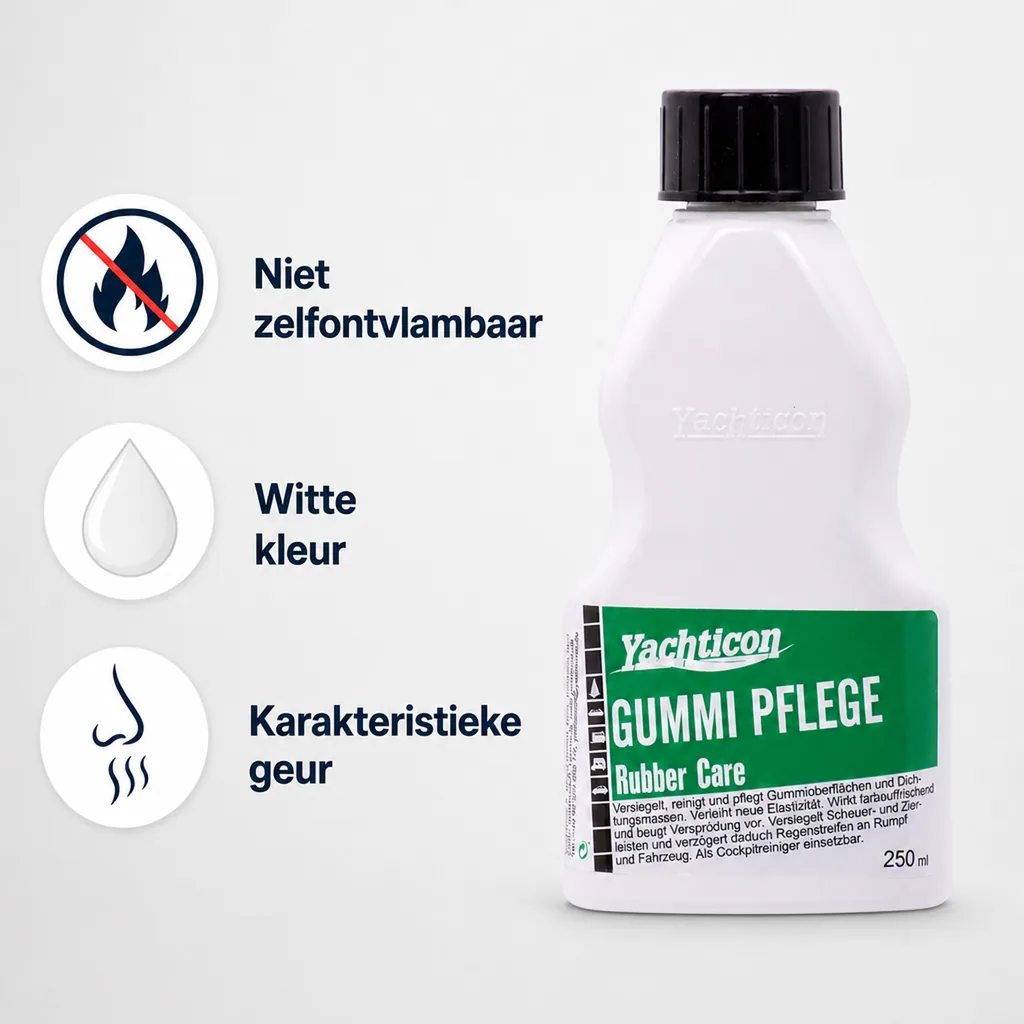Rubber onderhoud, rubber verzorging, rubber bescherming, 250 ml