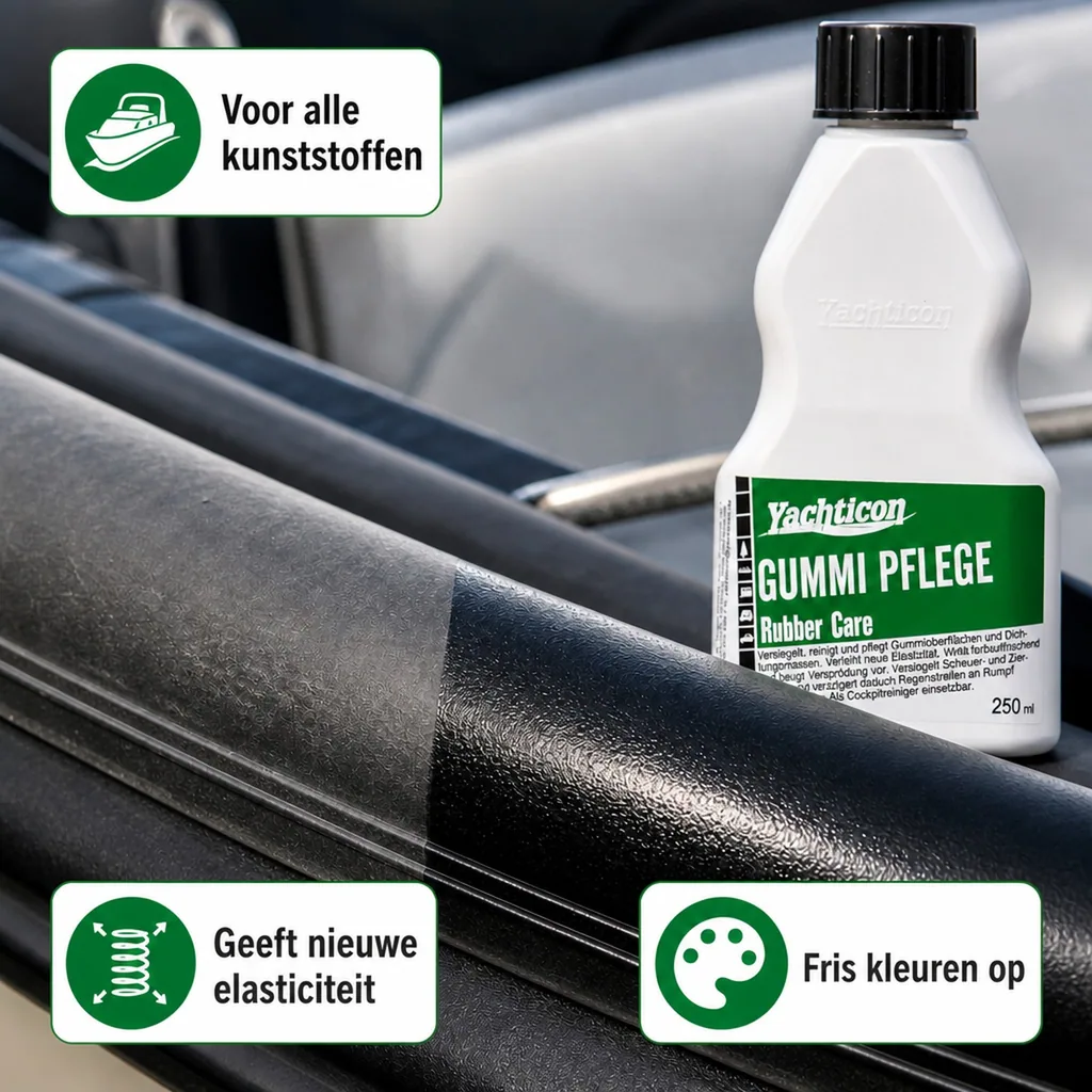 Rubber onderhoud, rubber verzorging, rubber bescherming, 250 ml