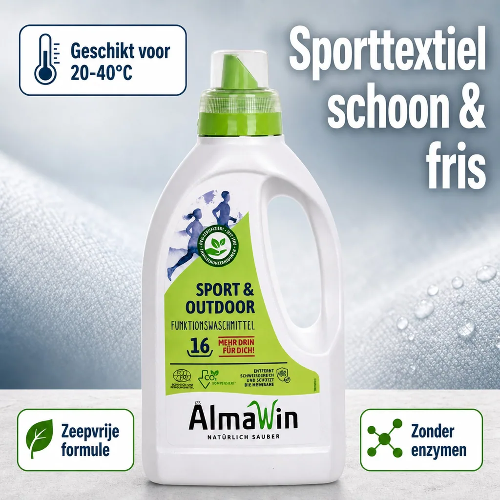 Wasmiddel sportkleding, wasmiddel outdoor kleding, 750 ml