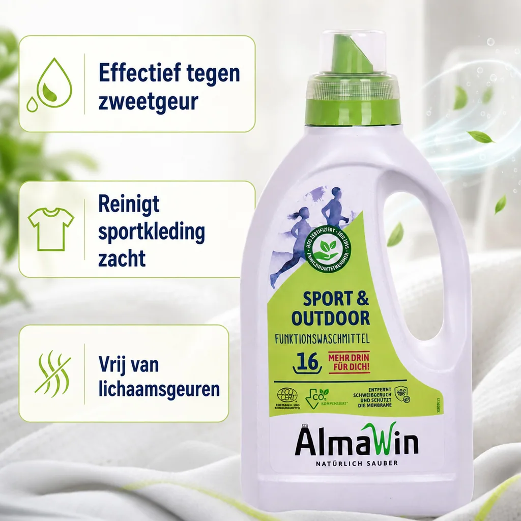 Wasmiddel sportkleding, wasmiddel outdoor kleding, 750 ml