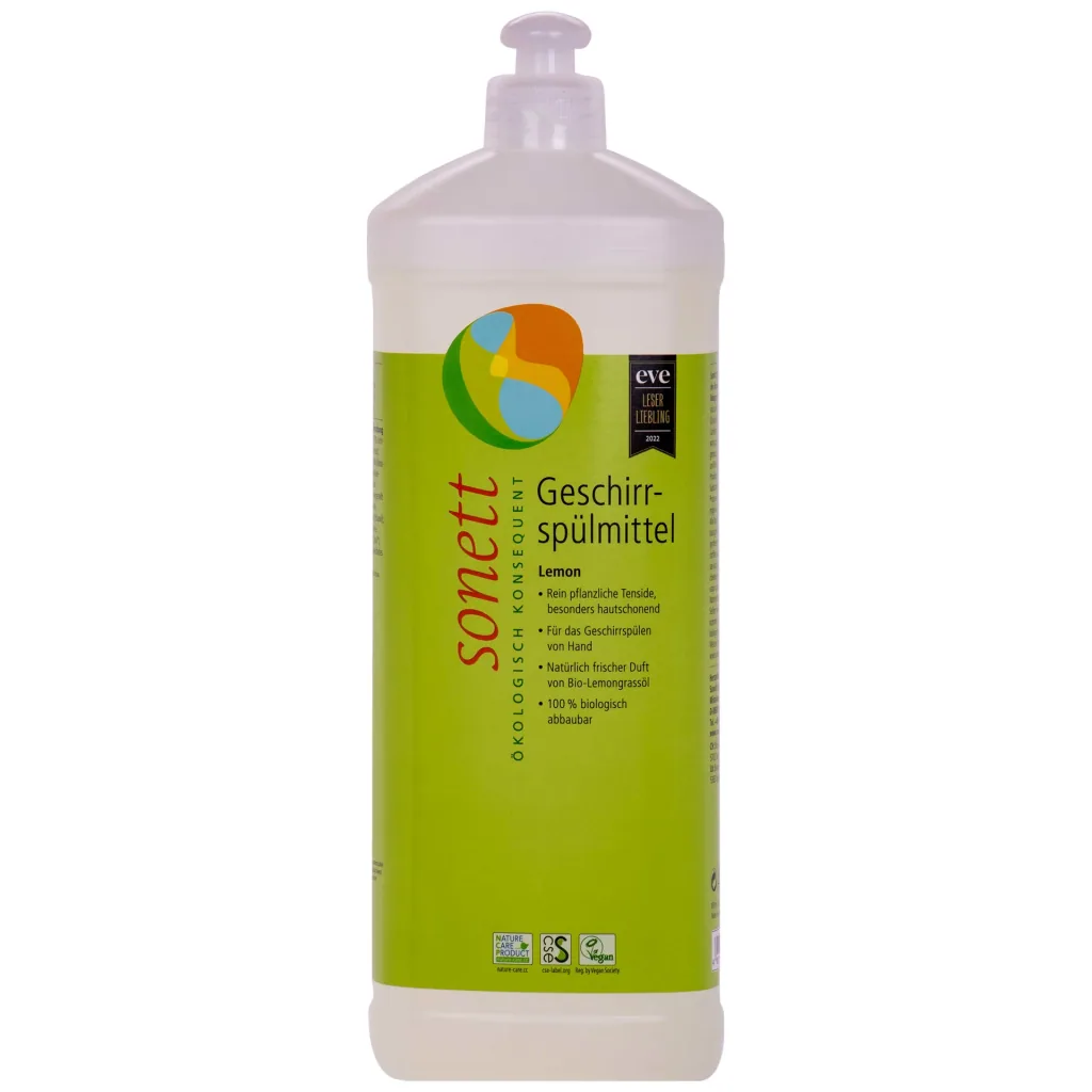 Afwasmiddel citroen, natuurlijk, ecologisch, biologisch, grootverpakking