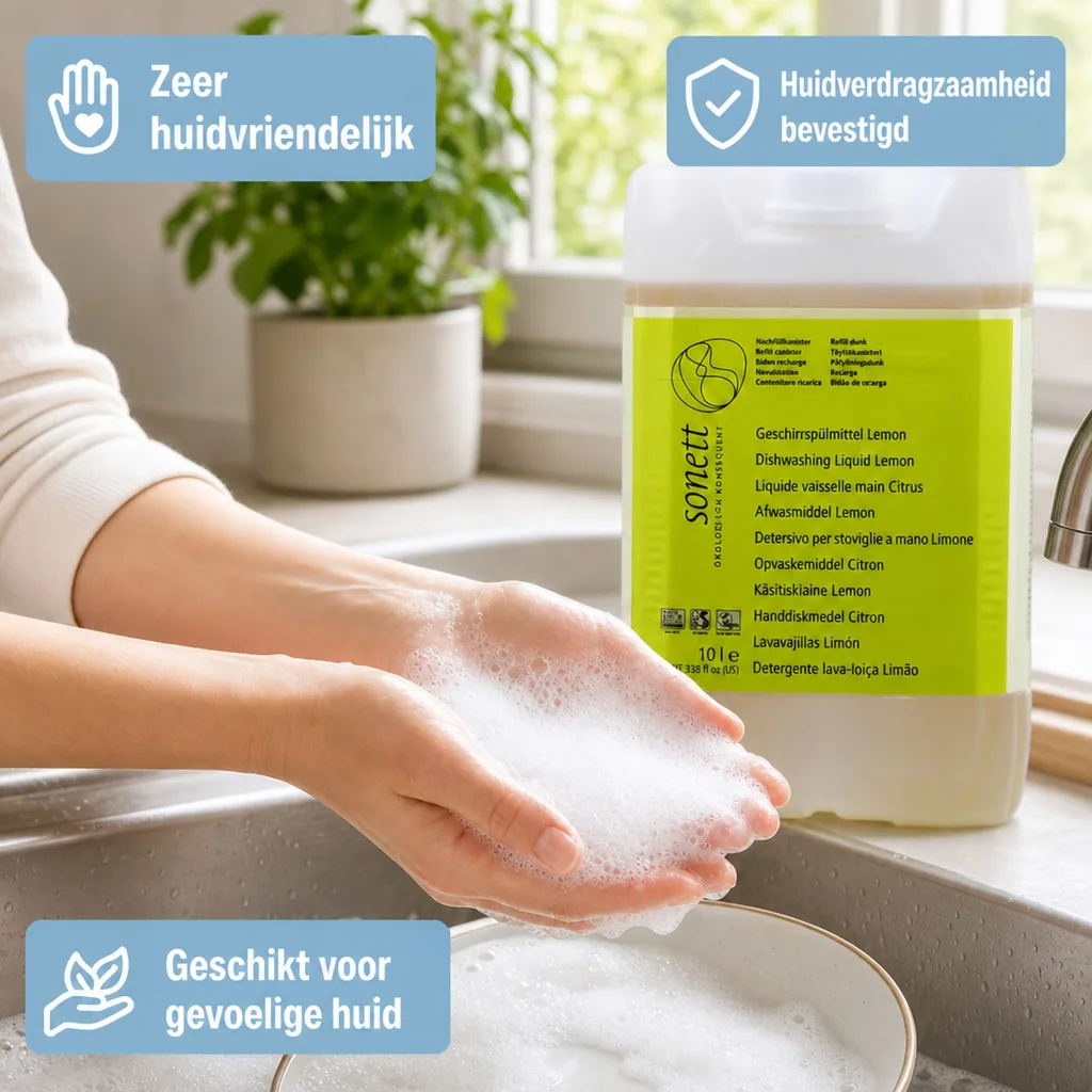 Afwasmiddel citroen 10 Liter, natuurlijk afwasmiddel, eco afwasmiddel