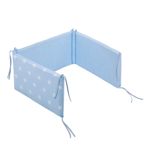 Little Dutch bednest sterren klein/groot lichtblauw