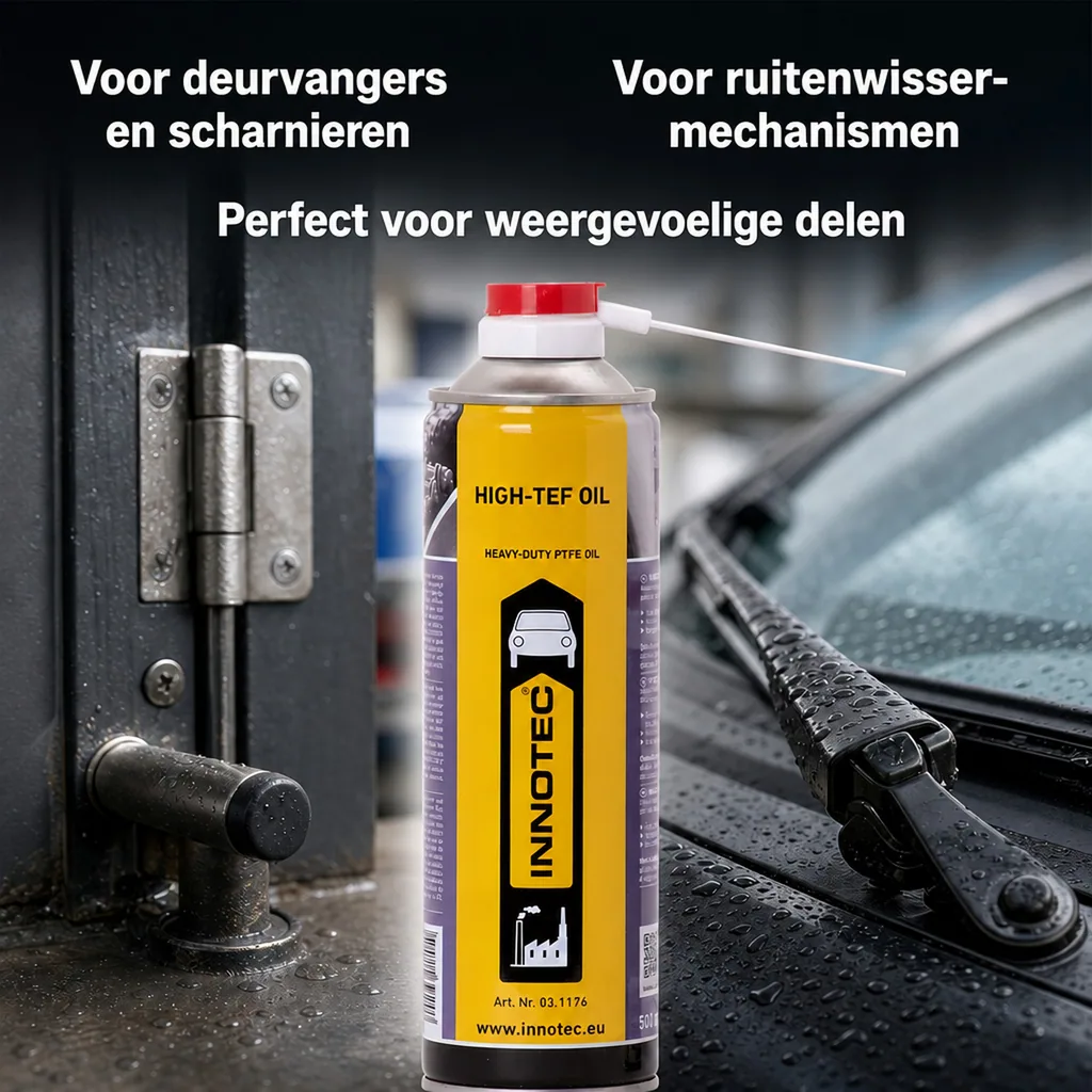 Smeermiddel 500ml, Teflon olie, Smerende olie, Kruipolie, Multi olie, Universele olie, Smeermiddel spray, Metaal bescherming, Roest bescherming, Lagers smeren, Mechanische smering