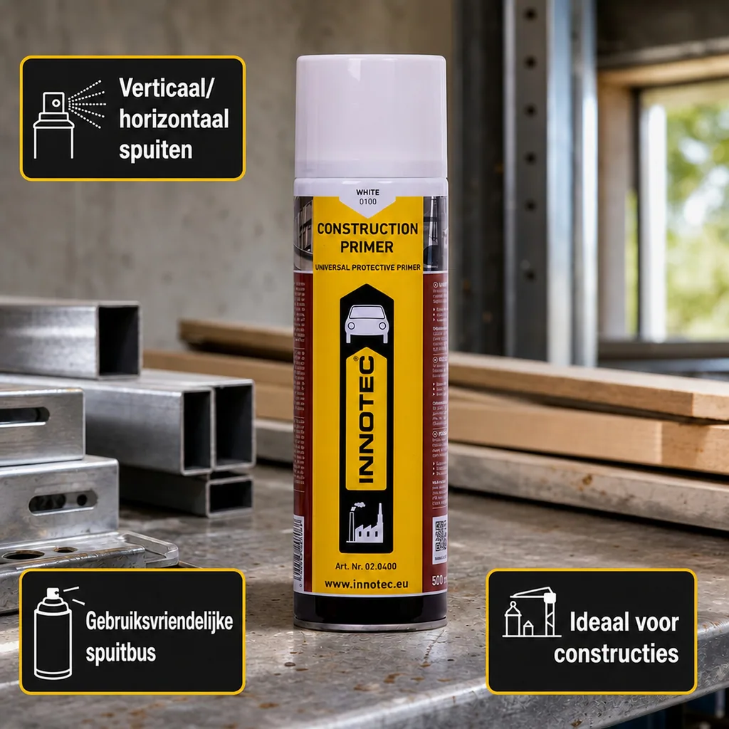 Primer, constructie primer 500ml, grondverf wit