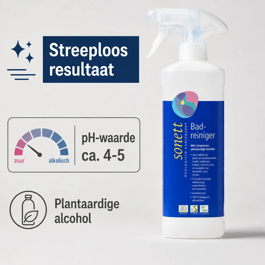 Badreiniger, badkamer schoonmaken, 500ml Sprühflasche