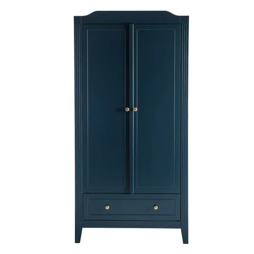 Maison Charlotte kledingkast Opera 2 deuren donkerblauw
