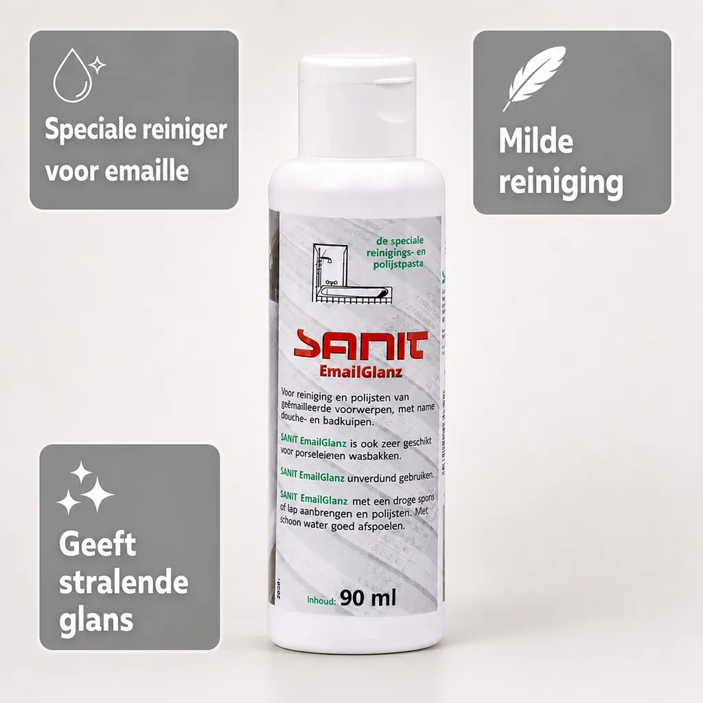 Emaille lak, Emaille glans, Emaille reparatie, Emaille verf, Emaille reparatie lakstift, Emaille schade herstellen, Sanitair emaille reparatie