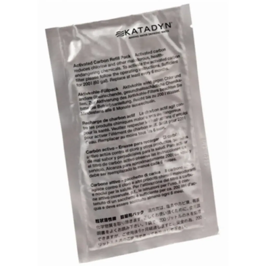 Waterfilter koolstof, actieve kool waterfilter, waterfilter navulling, 2 stuks