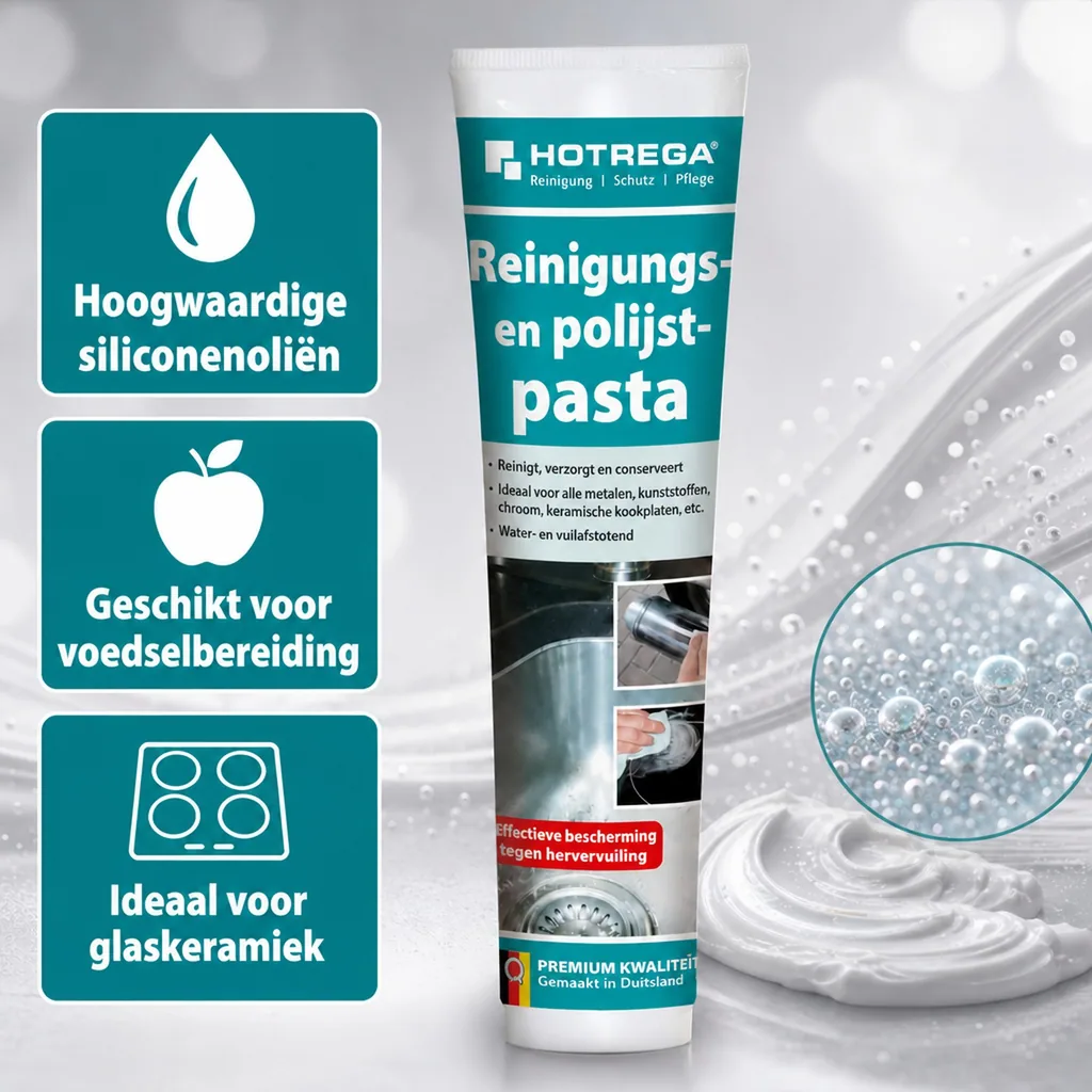 Reinigingspasta, polijstpasta Cera Soft 125 ml, zachte reinigingspasta