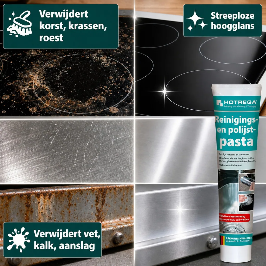 Reinigingspasta, polijstpasta Cera Soft 125 ml, zachte reinigingspasta