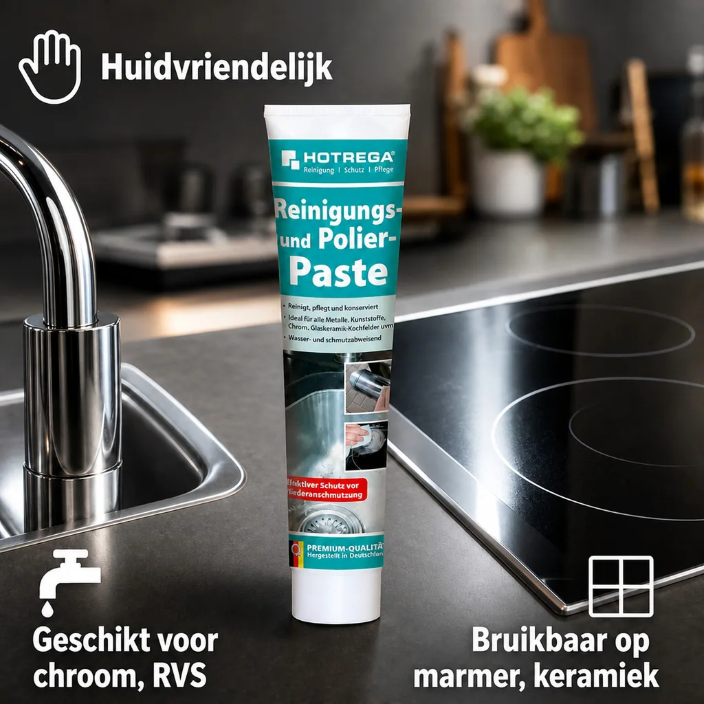 Reinigingspasta, polijstpasta Cera Soft 125 ml, zachte reinigingspasta