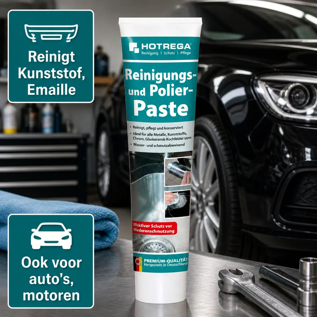 Reinigingspasta, polijstpasta Cera Soft 125 ml, zachte reinigingspasta