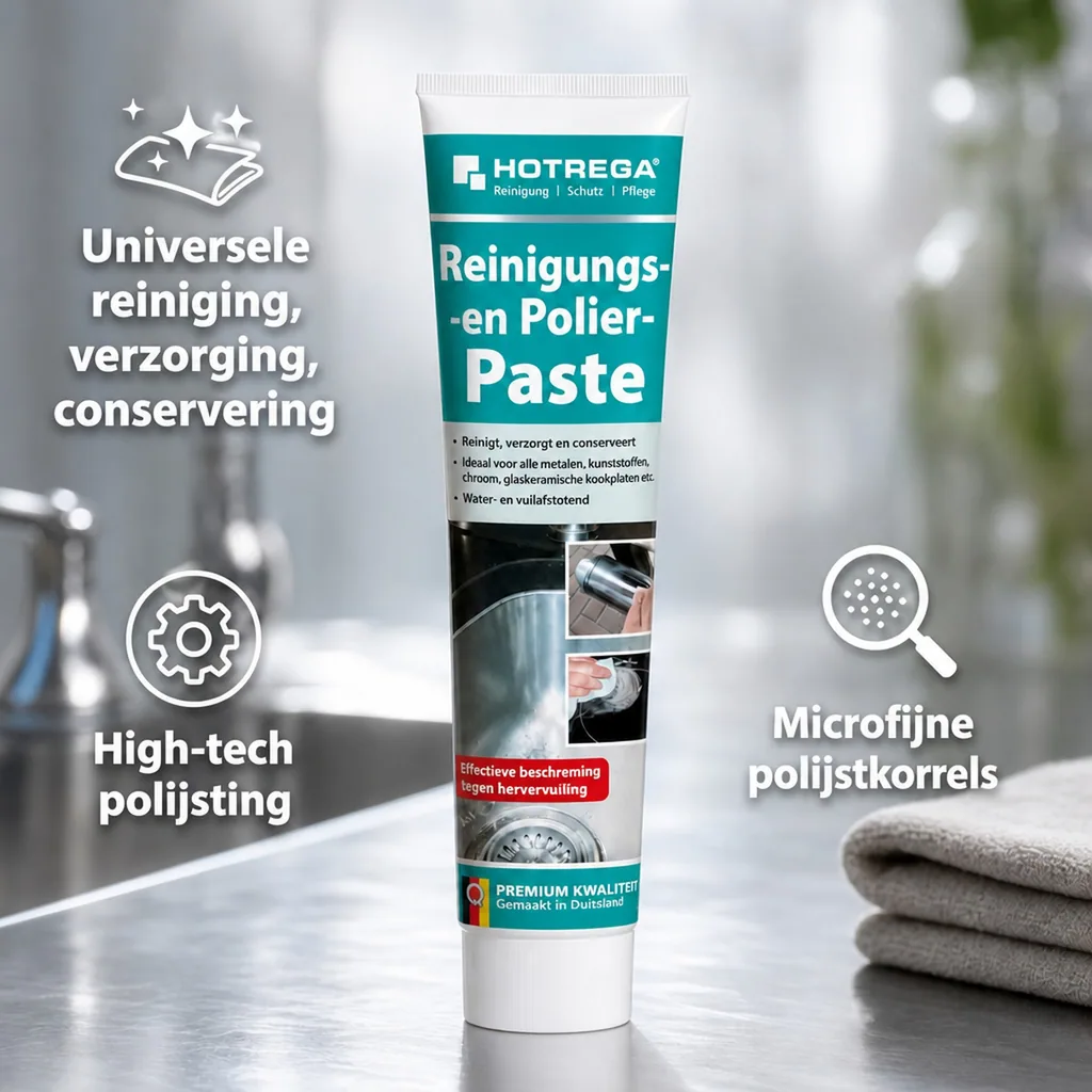 Reinigingspasta, polijstpasta Cera Soft 125 ml, zachte reinigingspasta