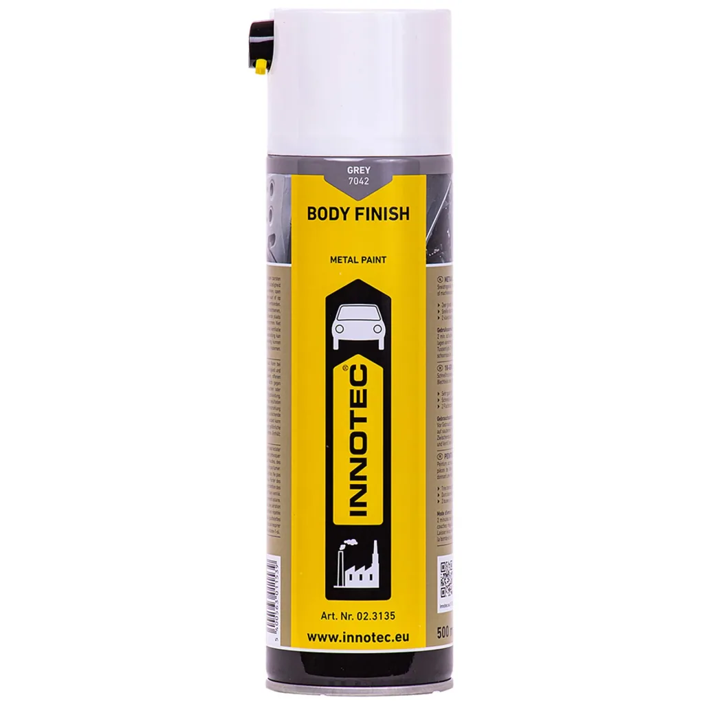 Carrosserielak, Autolak spuitbus, 500 ml lak, carrosserie lak in verschillende kleuren