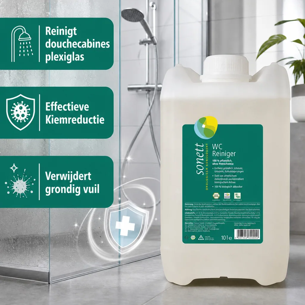 WC Reiniger 10 Liter, Zeder-Citronella, natuurlijke toilet reiniger