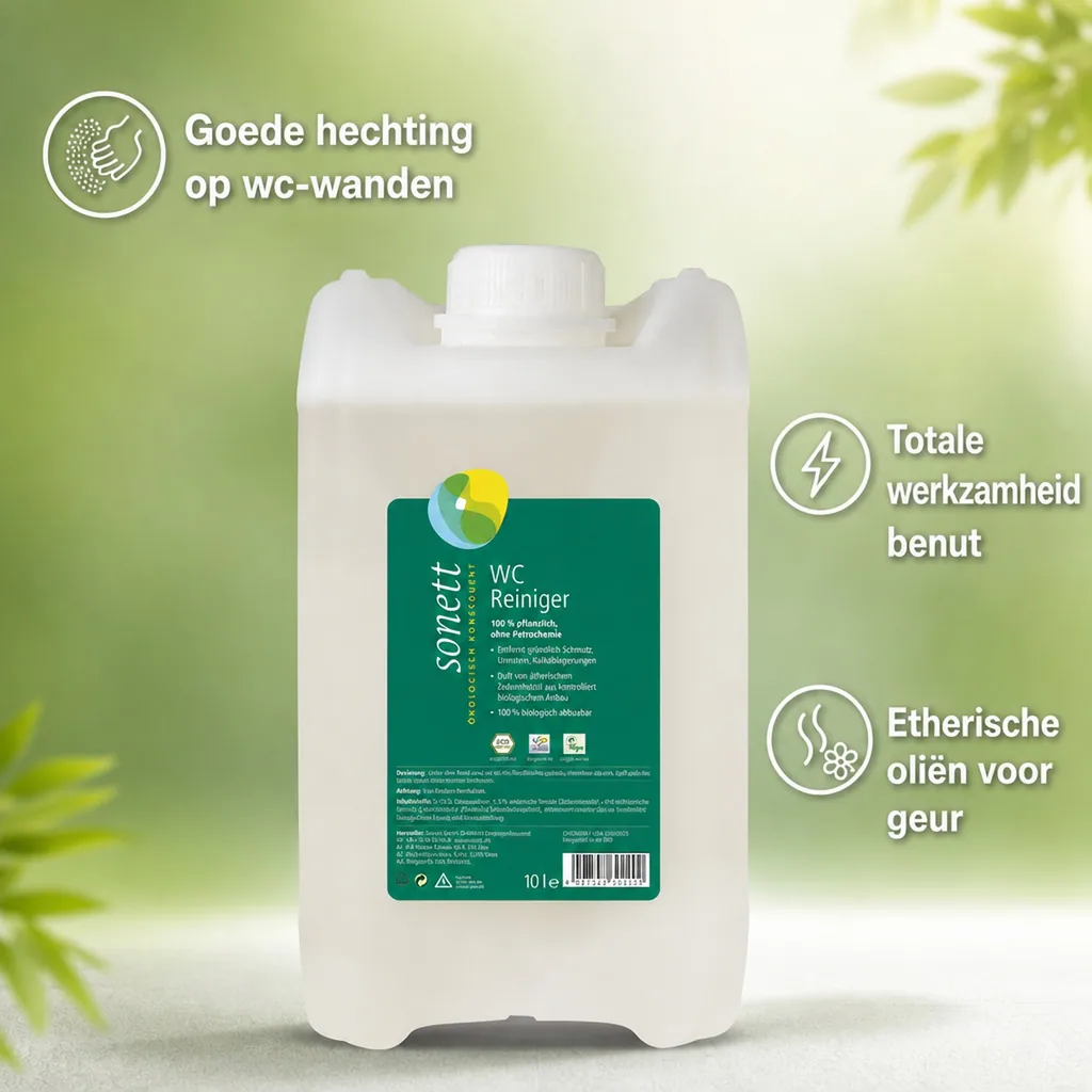 WC Reiniger 10 Liter, Zeder-Citronella, natuurlijke toilet reiniger