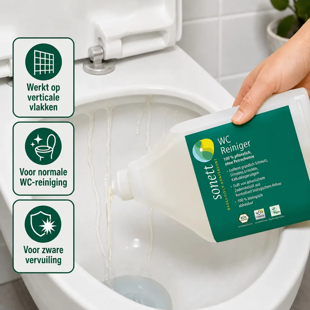 WC Reiniger, 750ml, Zeder-Citronella, Natuurlijke WC Reiniger