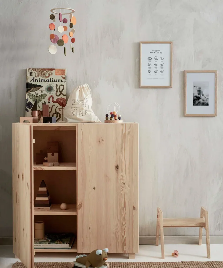 Kids Concept kindermobiel cirkels hout groen