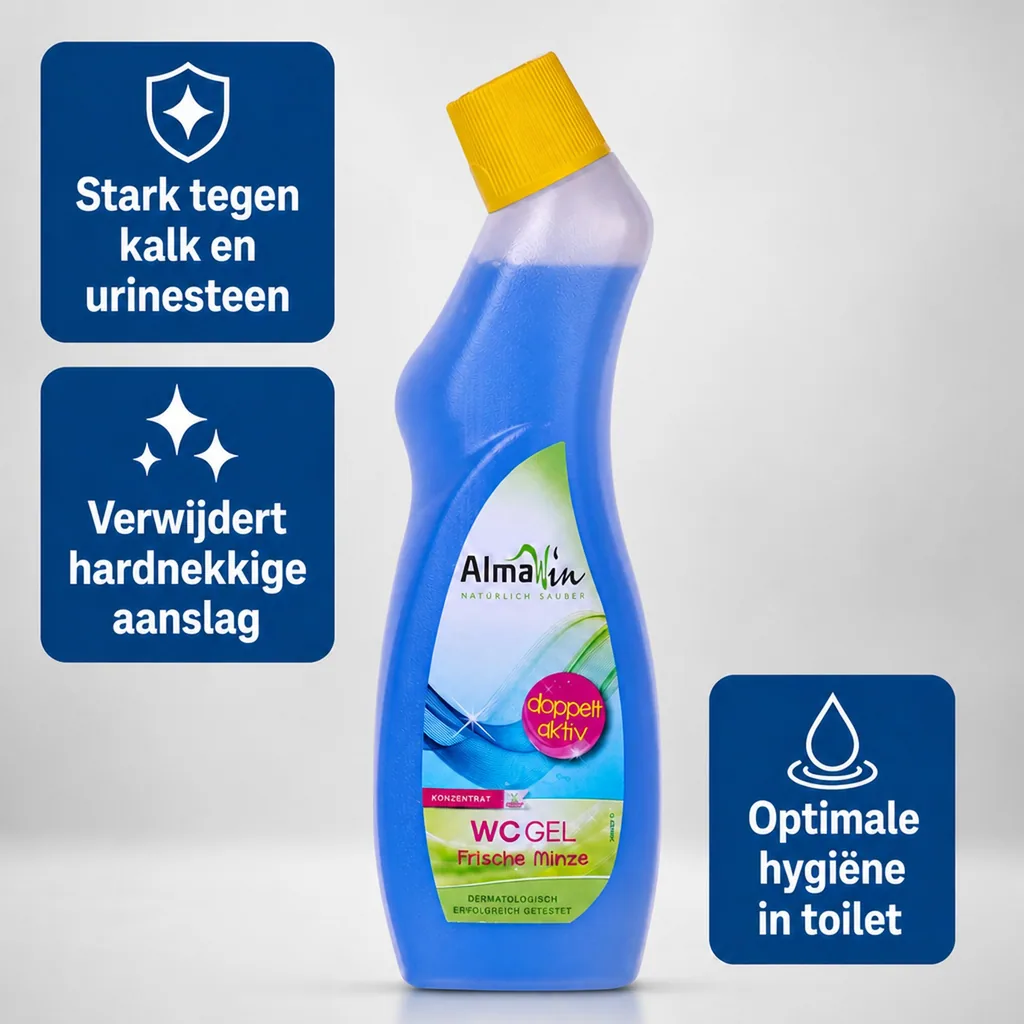 WC Reiniger, WC Gel 750 ml, Toilet Reiniger, Toilet Gel, WC Schoonmaken