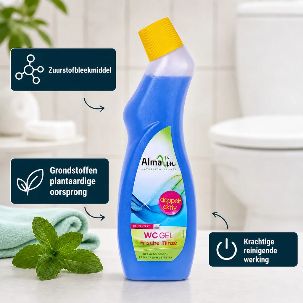 WC Reiniger, WC Gel 750 ml, Toilet Reiniger, Toilet Gel, WC Schoonmaken
