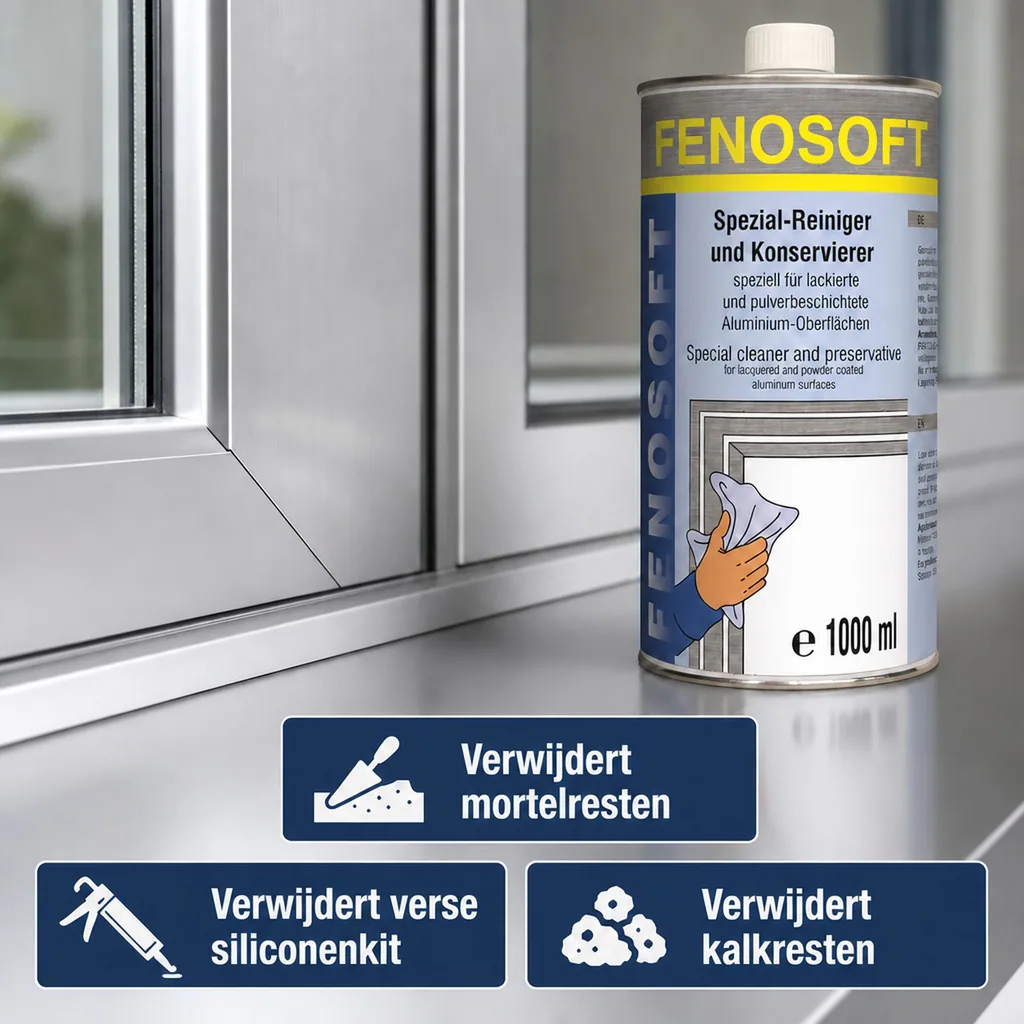 Aluminium profiel reiniger 1 Liter, Reiniger en onderhoud voor aluminium profielen