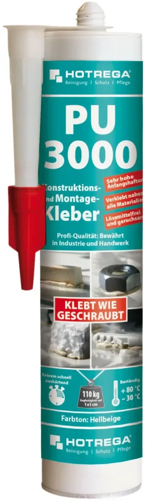 Constructielijm, montagelijm, PU lijm, 310 ml