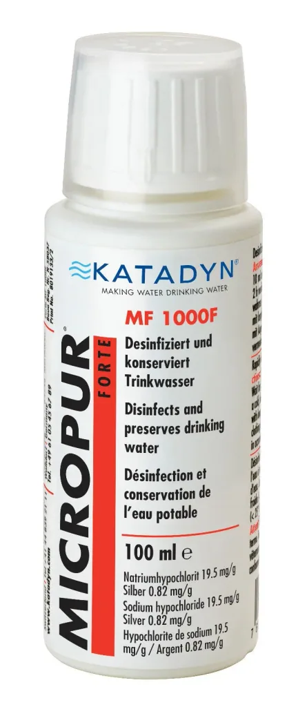 Water zuiveringstabletten, Micropur Forte MF, water desinfectie tabletten, drinkwater desinfectie