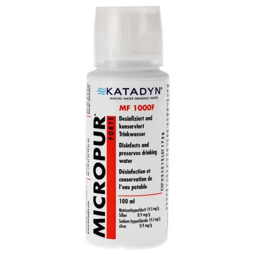 Water zuiveringstabletten, Micropur Forte MF, water desinfectie tabletten, drinkwater desinfectie