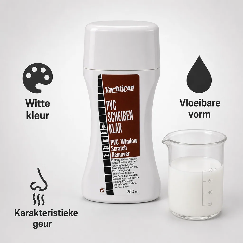 PVC reiniger, PVC ramen helder maken, kunststof ramen reiniger, 250 ml